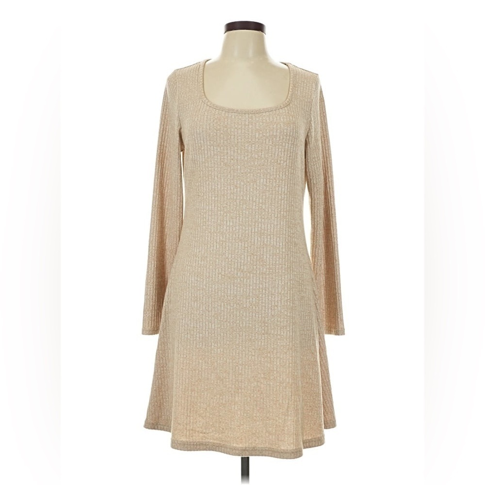 47. Old Navy Beige Women’s Long Sleeve Dress Size XL